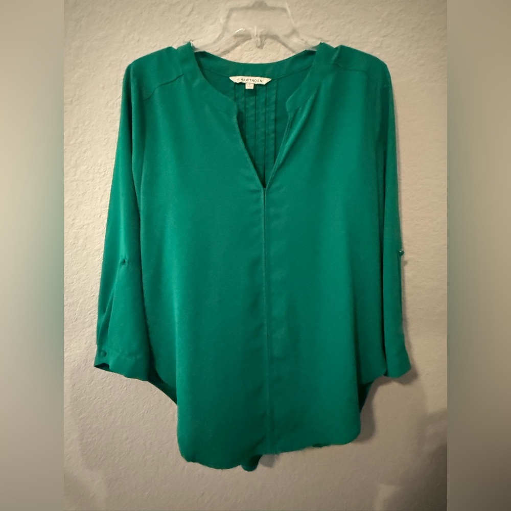 41 Hawthorn Green Blouse Sz M Women’s